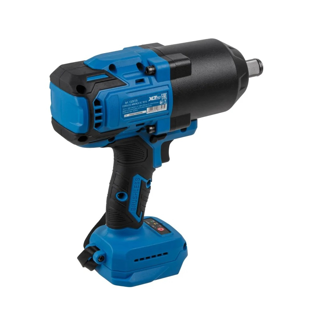 Аккумуляторный гайковерт Bull SC 1810, 18 В, 1500 Hм, 1 акк х 6,0 Ah+з.у