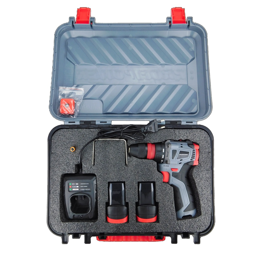 Гайковерт аккумуляторный Profipower BL-161B, бесщеточный, 16 В, 40 Нм, 2 акк х 2.0 Ah+з.у.