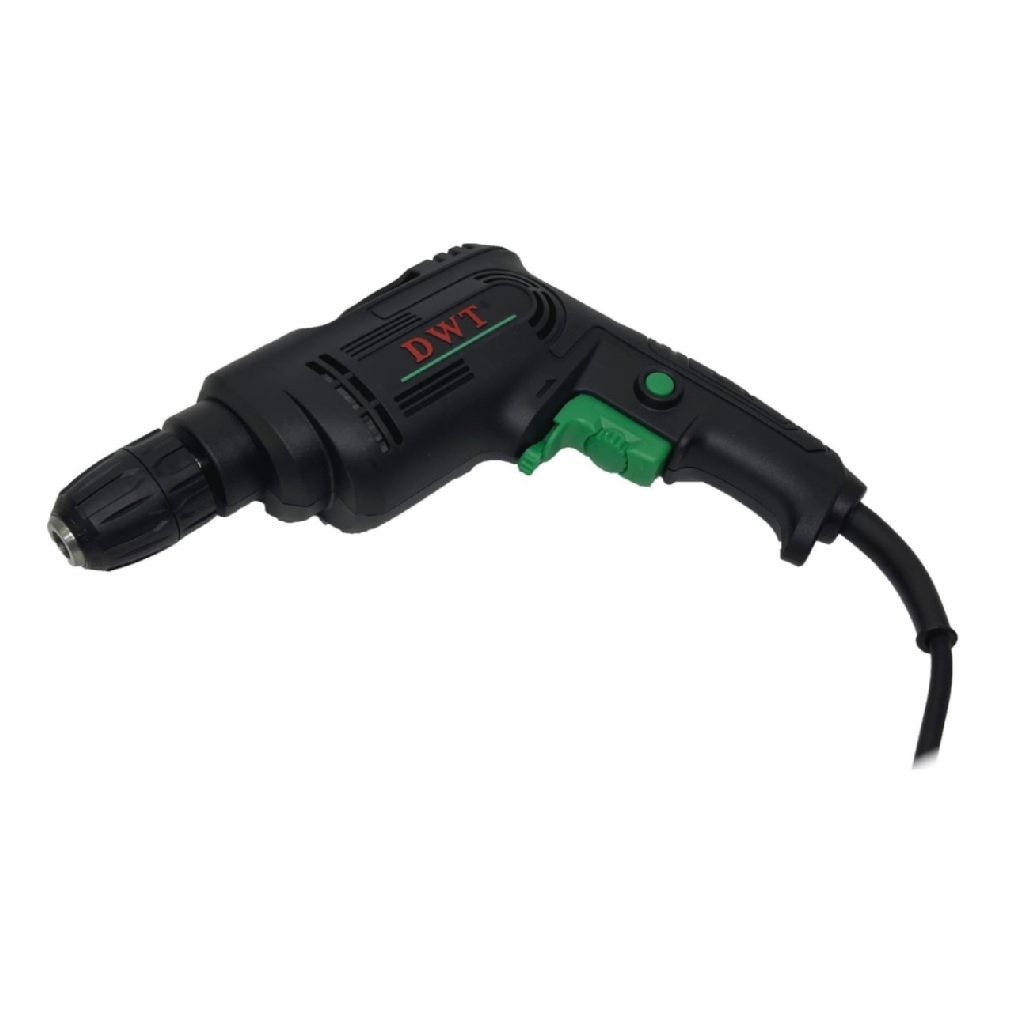 Дрель безударная DWT BMP06-10 C, сетевая, щеточный двигатель, 600 Вт