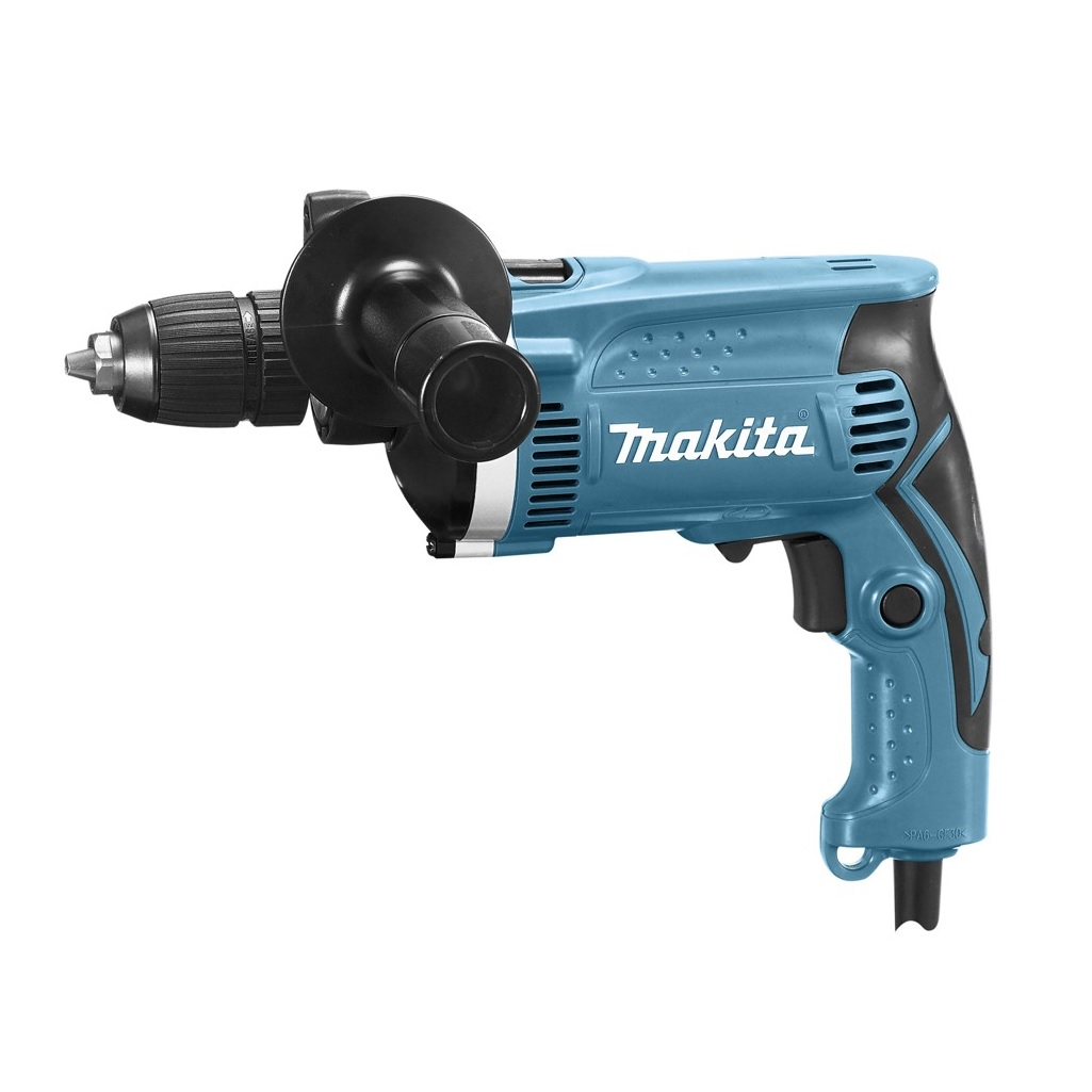 Дрель ударная Makita HP1631K, реверс, 710 Вт, 44800 уд/мин, 3200 об/мин, регулировка оборотов и частоты ударов