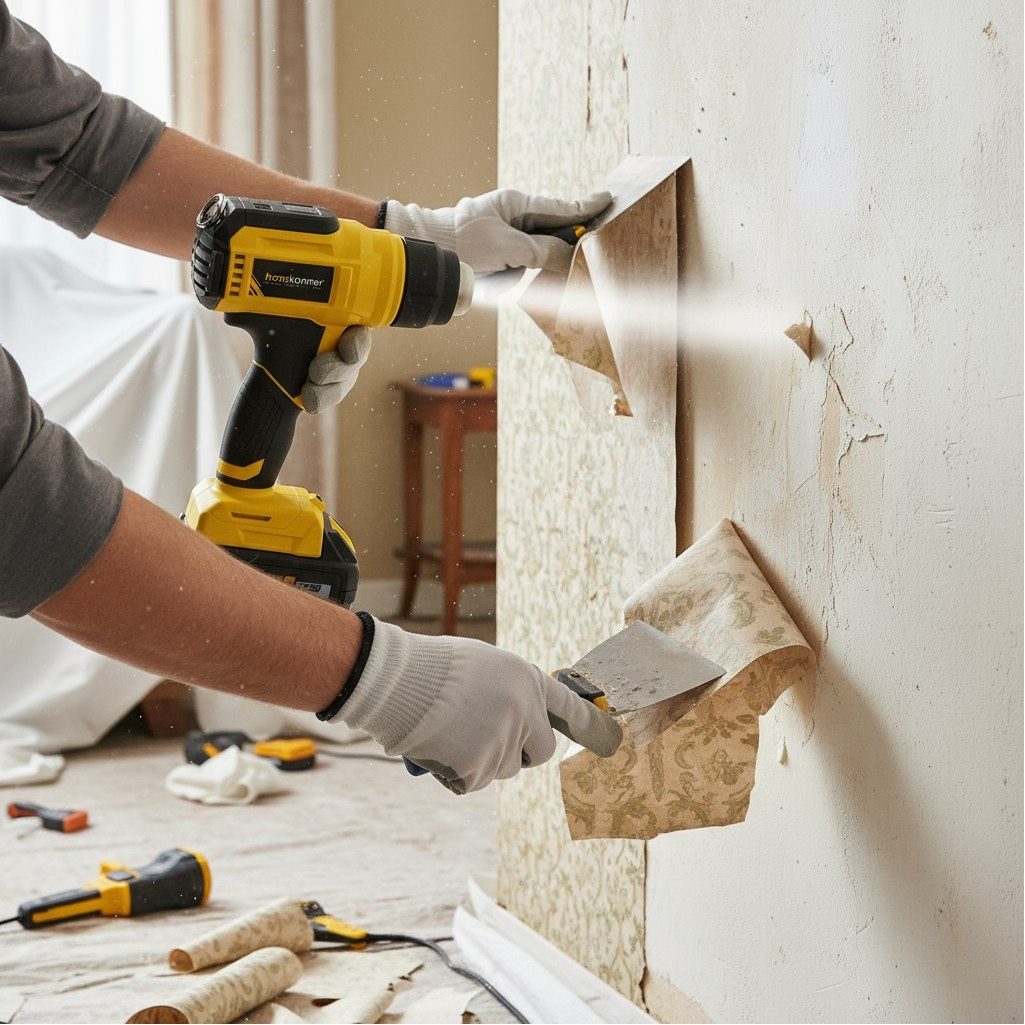 Аккумуляторный фен Hanskonner HHG1850PRO, 18 В, без акк. и з.у