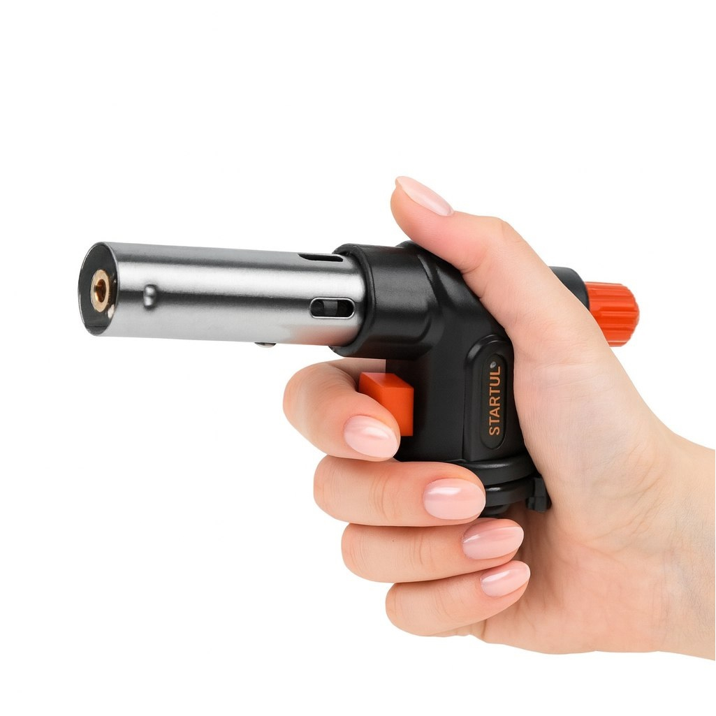 Горелка газовая Startul ST1560-04, пьезоподжиг, диаметр сопла 20 мм