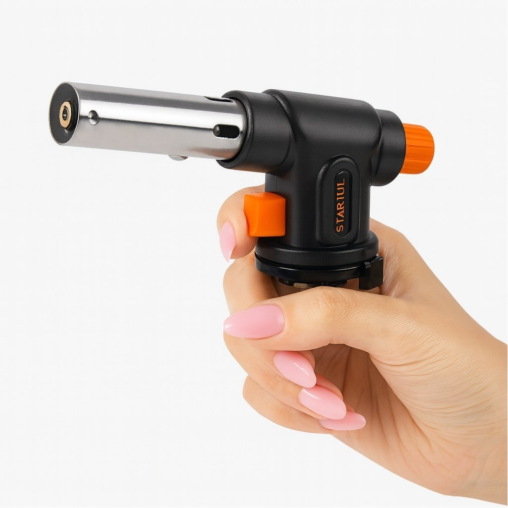 Горелка газовая Startul ST1560-04, пьезоподжиг, диаметр сопла 20 мм