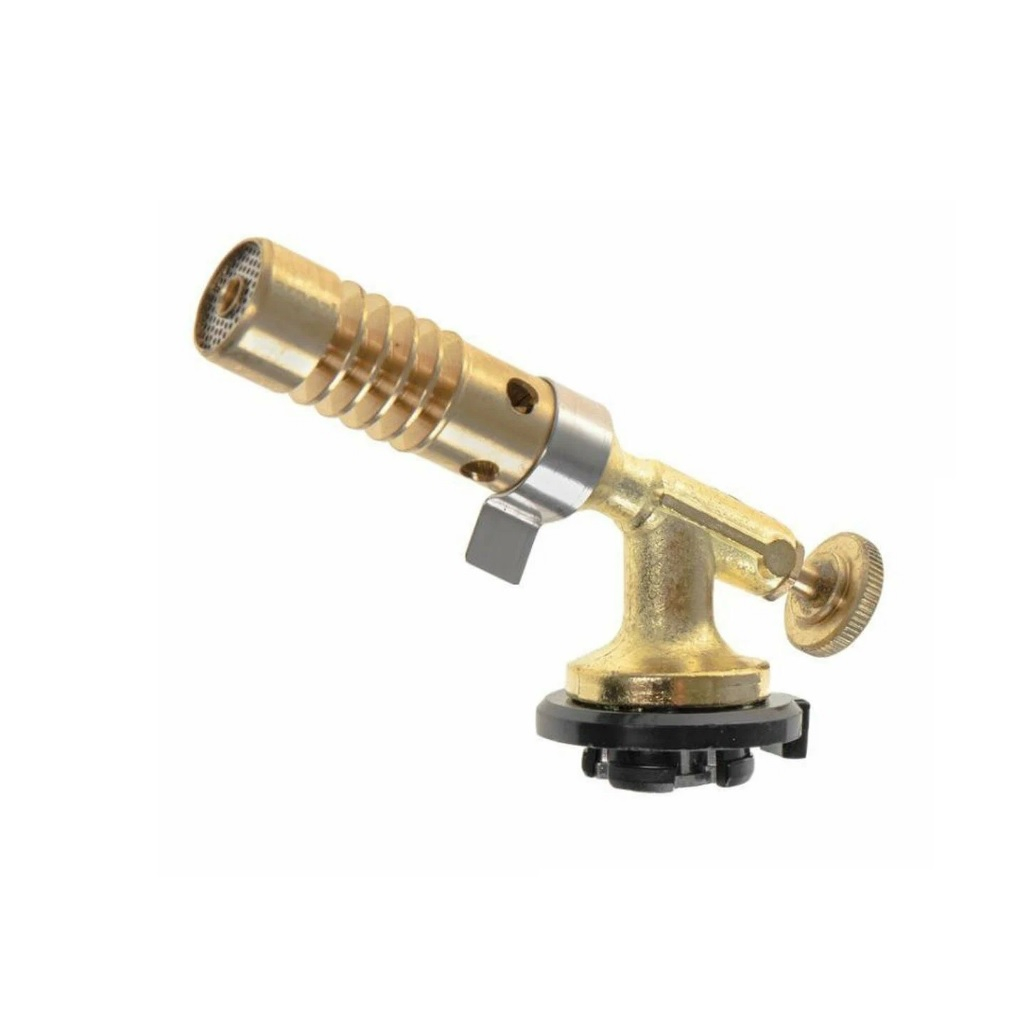 Горелка газовая Tulips Tools IG13-058, для цангового баллона, латунь