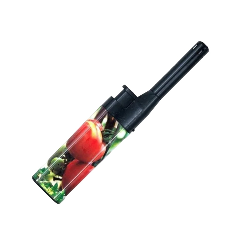 Зажигалка газовая бытовая Jun Hua, пьезо, регулировка пламени, для газовых плит и духовок 