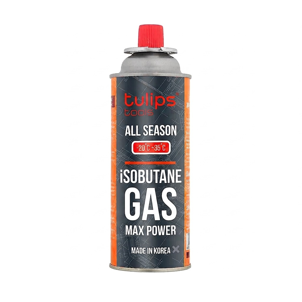 Горелка газовая Tulips Tools IG13-057, цанговая, с баллоном, 220 г