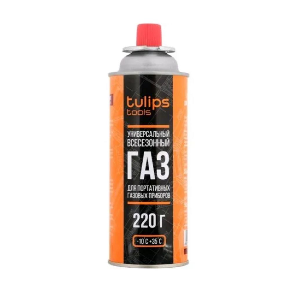 Набор газовый Tulips Tools IG13-049, газовая горелка + баллон, 220 гр