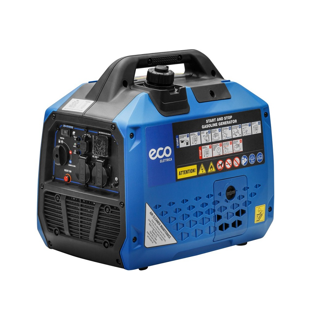 Генератор бензиновый инверторный Eco PE-4000RQi, бак 4.3 л, 3.3 кВт