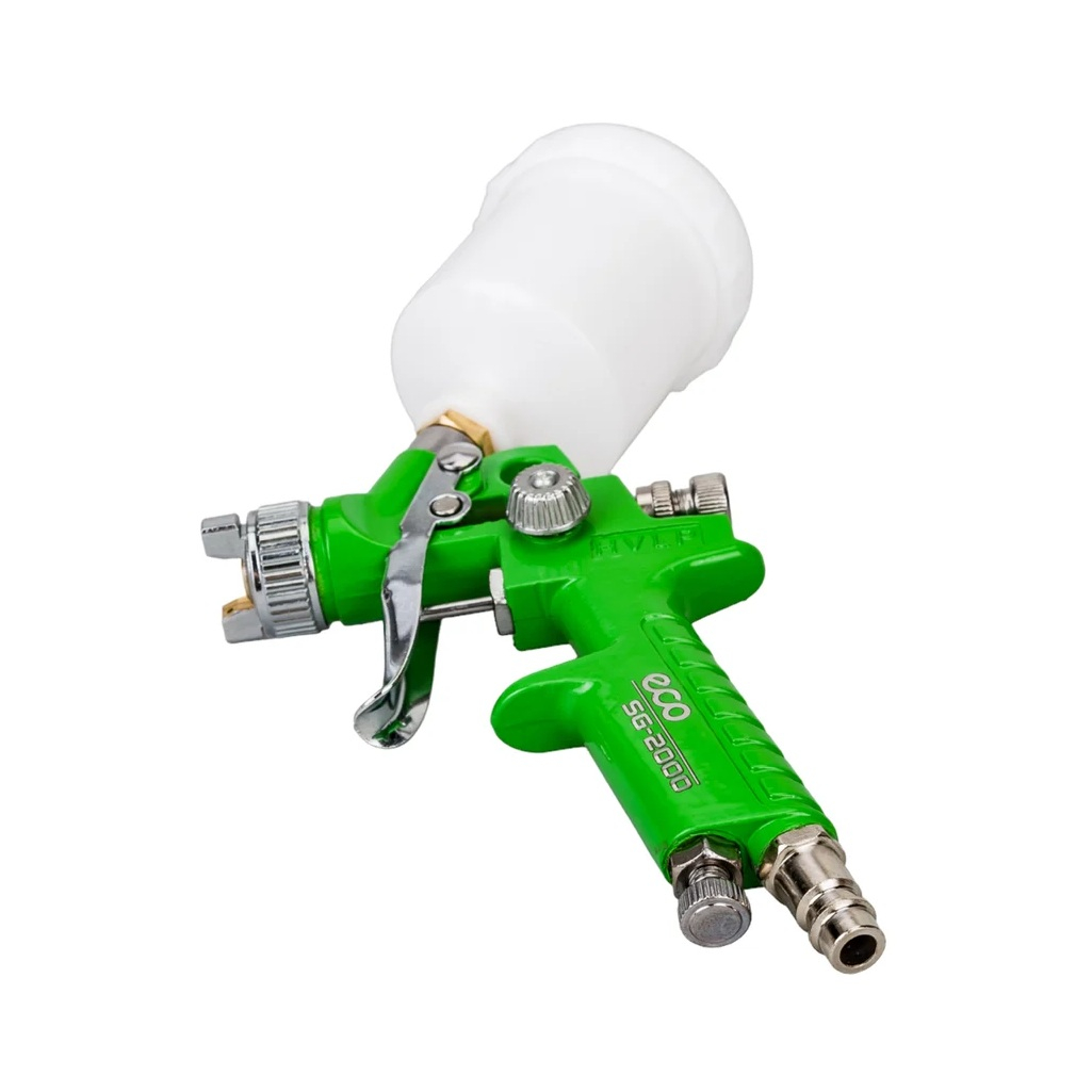 Краскораспылитель Eco SG-2000 EC1531-10, сопло 1 мм, металл, пластик, 0.11 л