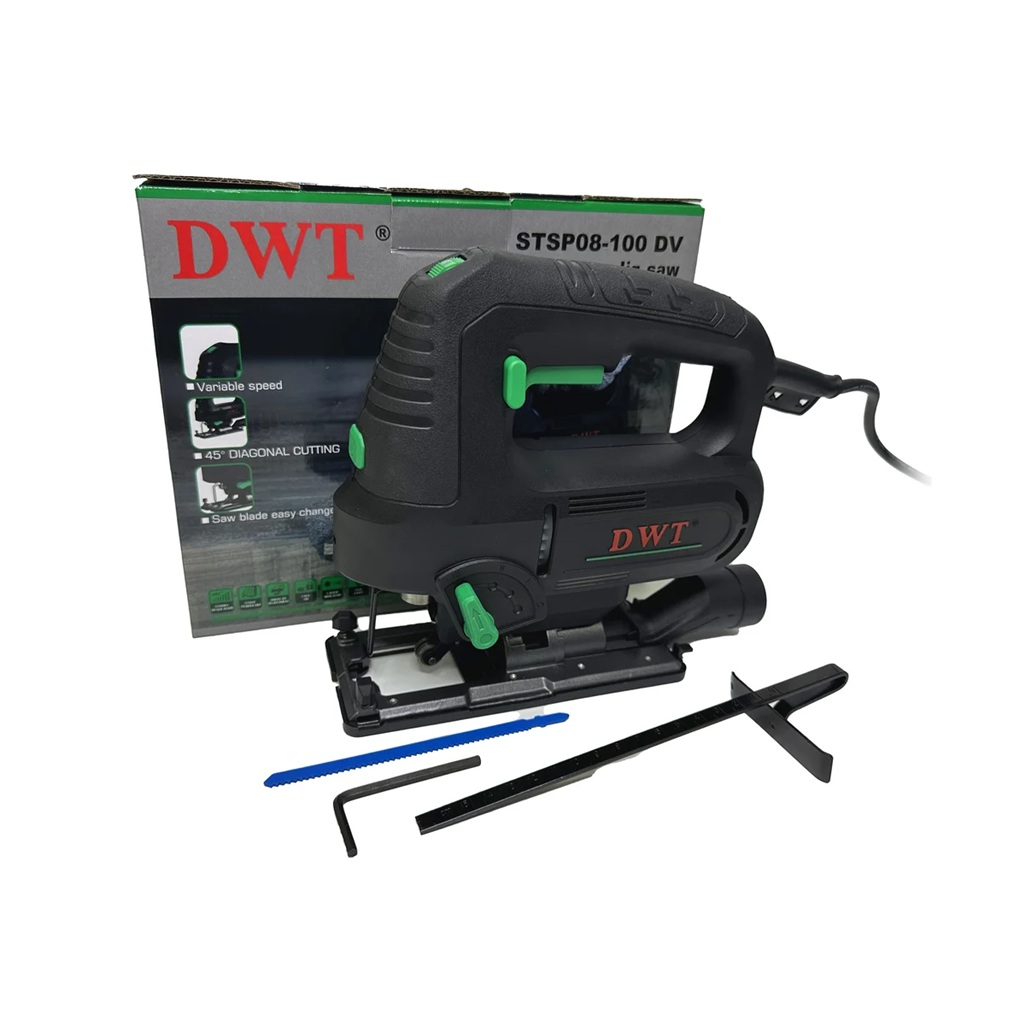 Лобзик электрический DWT STSP08-100 DV с маятниковым ходом, 800 Вт