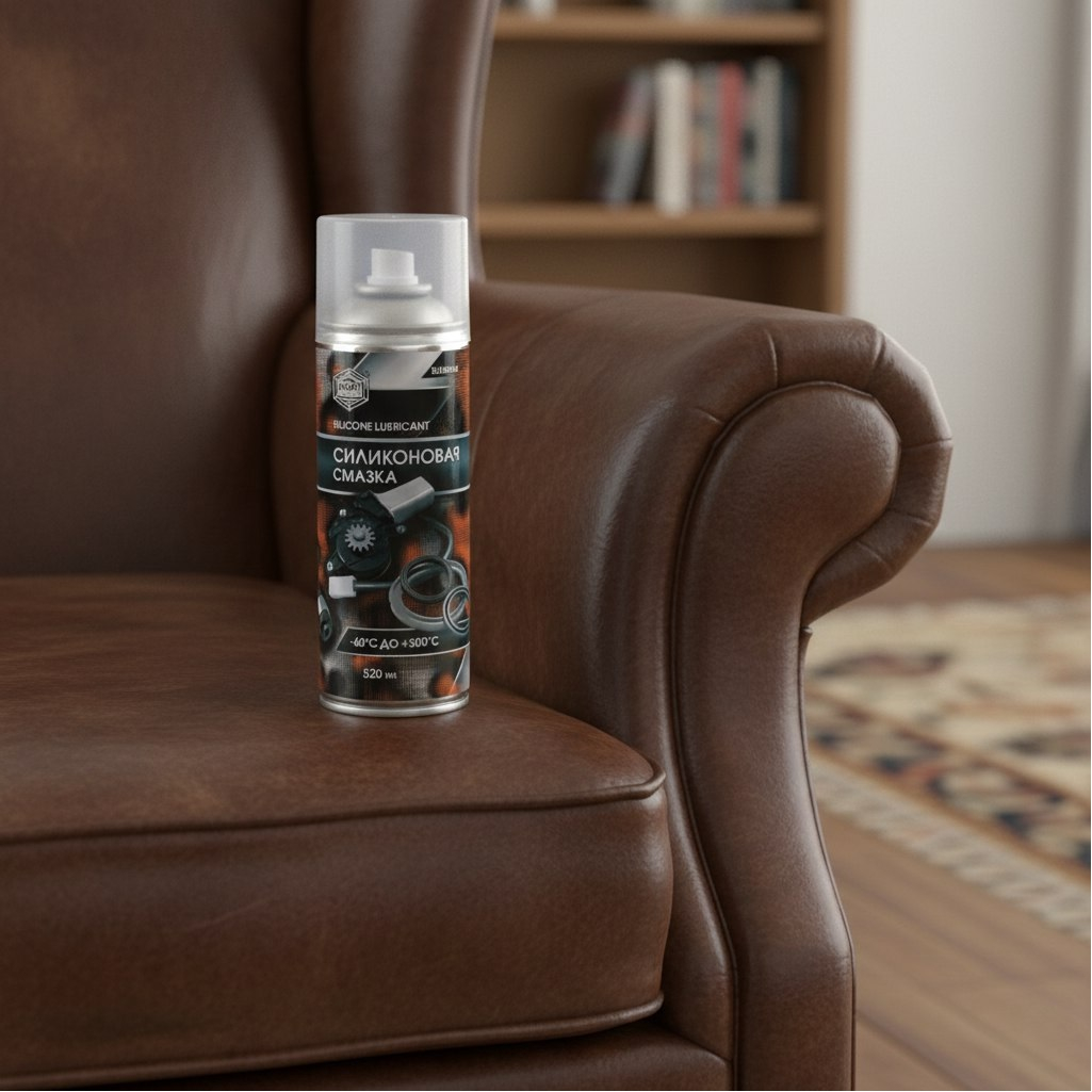 Смазка силиконовая Agat-avto SL0310, защита от коррозии, аэрозоль, 520 мл