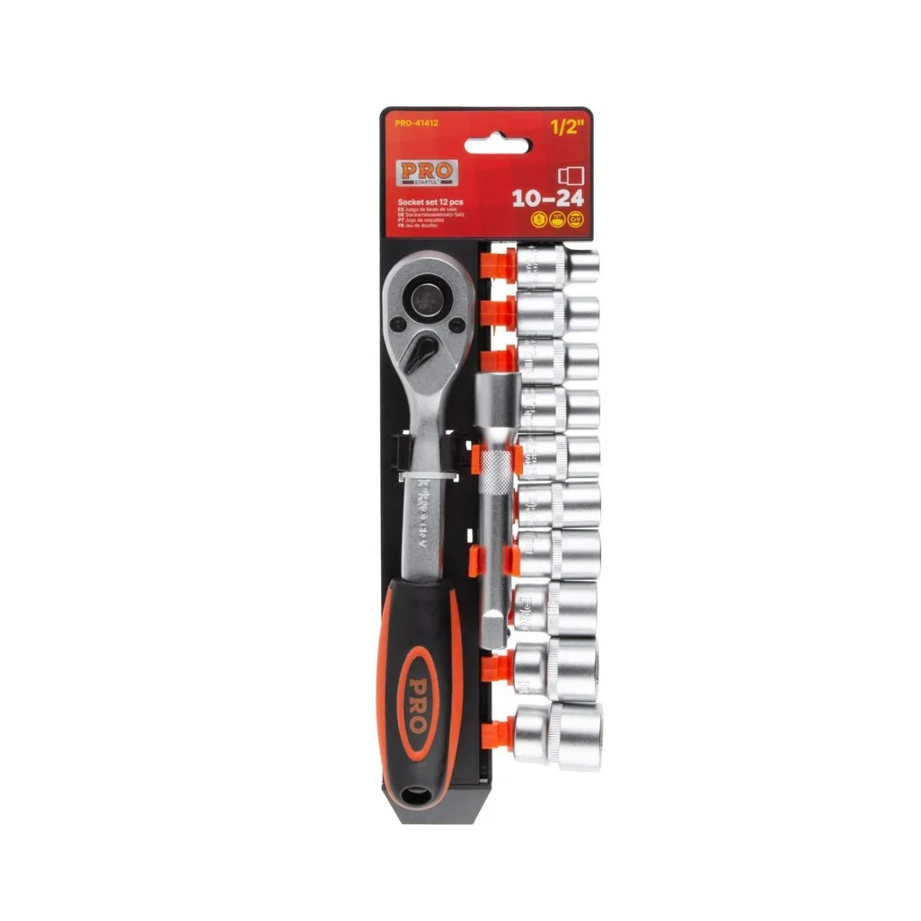 Набор головок Startul PRO-41412, 1/2