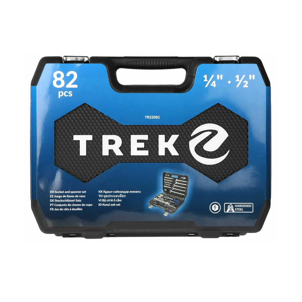 Набор головок ТРЕК TR22082, 1/4