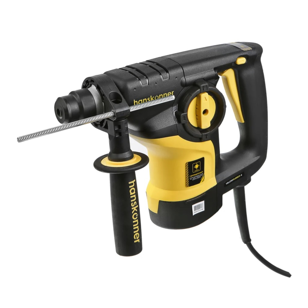 Перфоратор Hanskonner HRH0928DR, щеточный двигатель, хвостовик SDS-Plus, 980 Вт