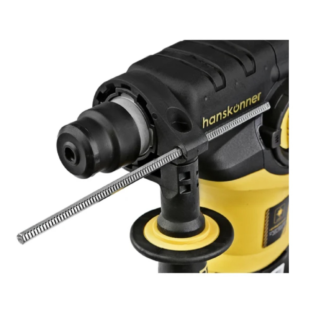 Перфоратор Hanskonner HRH0928DR, щеточный двигатель, хвостовик SDS-Plus, 980 Вт