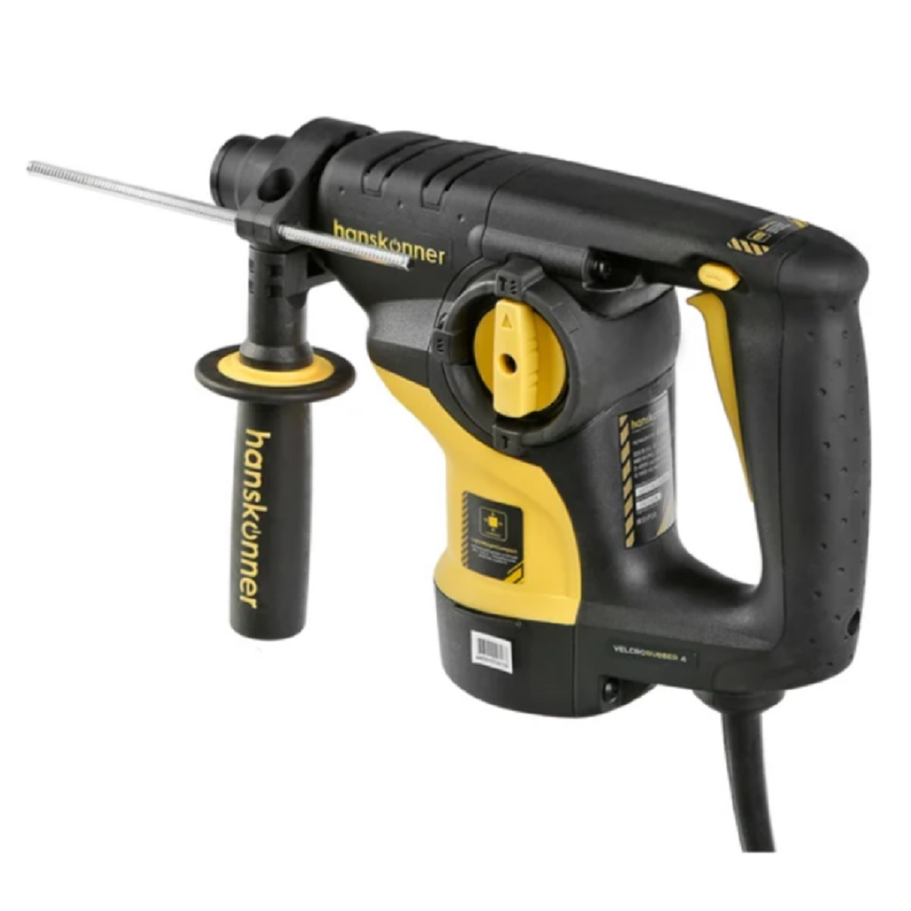 Перфоратор Hanskonner HRH0928DR, щеточный двигатель, хвостовик SDS-Plus, 980 Вт