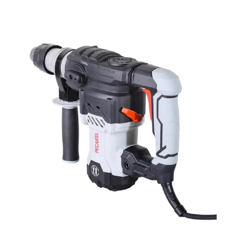 Перфоратор Ресанта П-40-1600КМ, щеточный двигатель, хвостовик SDS-Max