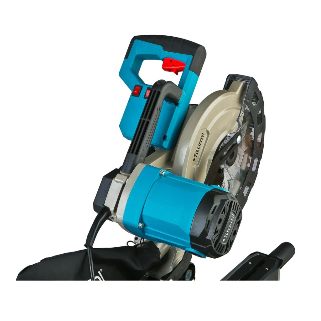 Пила торцовочная Sturm MS55255, щеточный двигатель, регулировка оборотов, 2.3 кВт