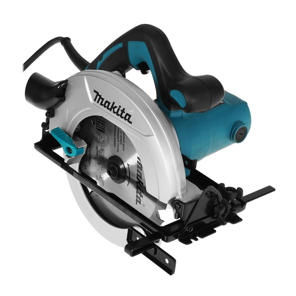 Пила дисковая Makita HS7000, 185 мм, щеточный двигатель, 5200 об/мин, 1200 Вт