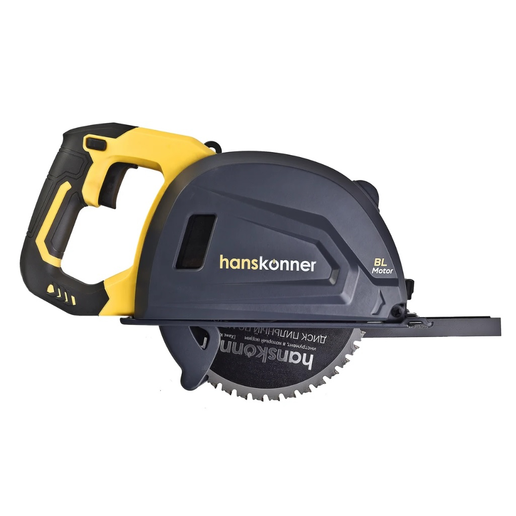 Пила циркулярная Hanskonner Platinum Edition HCS50185TP, по металлу, 1800 Вт, 185 мм, 20 мм, бесщеточный двигатель