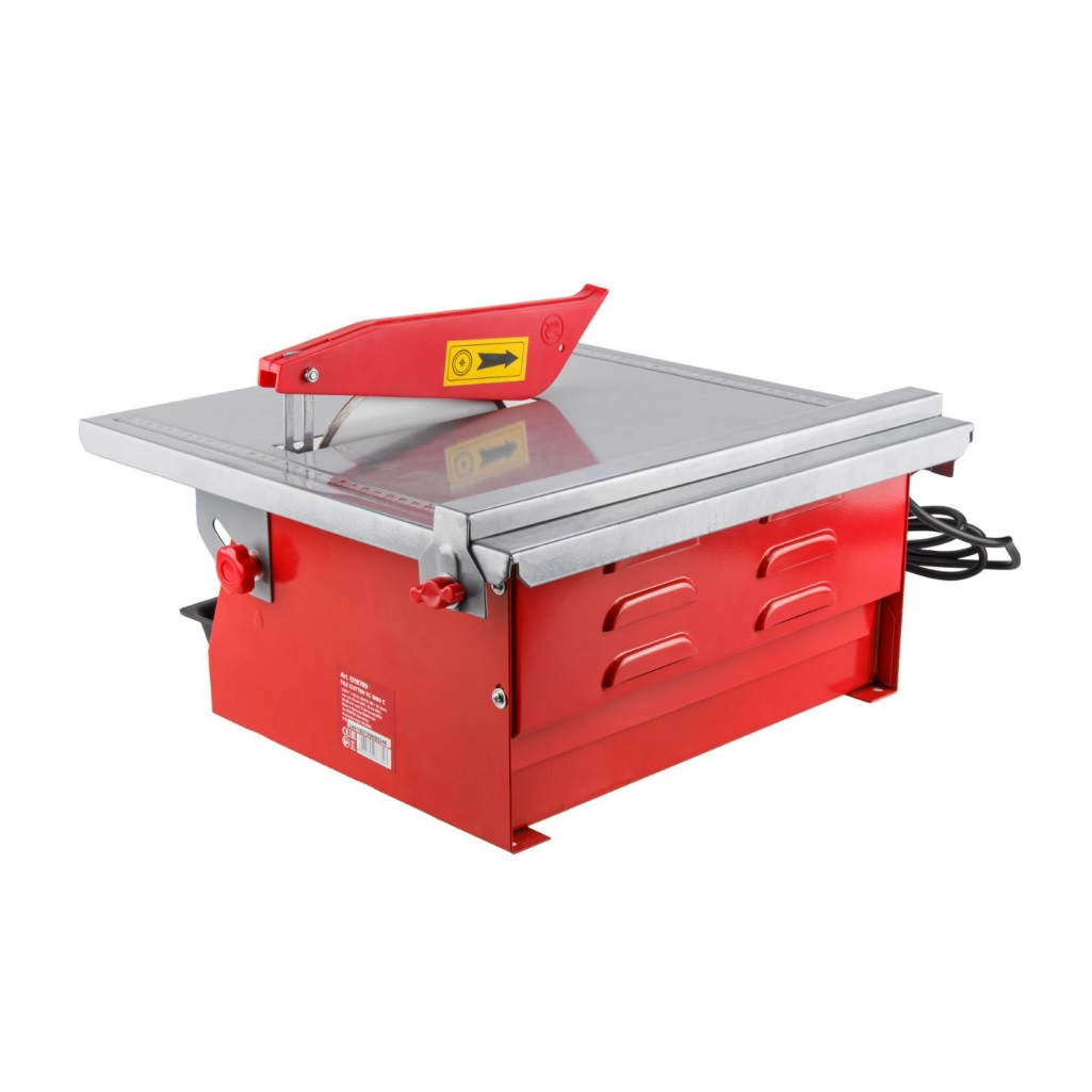 Плиткорез электрический Wortex TC 1880 C, 1318789, 600 Вт, 180х22.2 мм, до 34 мм, 2800 об. мин, водная система охлаждения