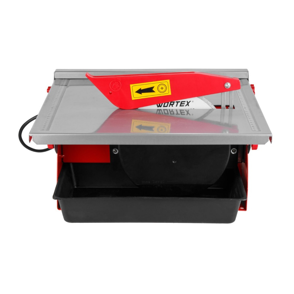 Плиткорез электрический Wortex TC 1880 C, 1318789, 600 Вт, 180х22.2 мм, до 34 мм, 2800 об. мин, водная система охлаждения