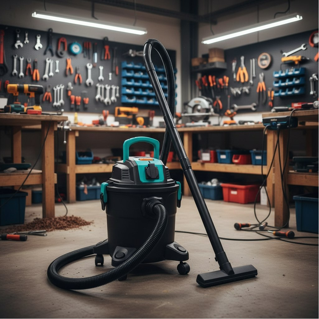 Пылесос промышленный Sturm VC1420, сухая уборка, с мешком, 1400 Вт