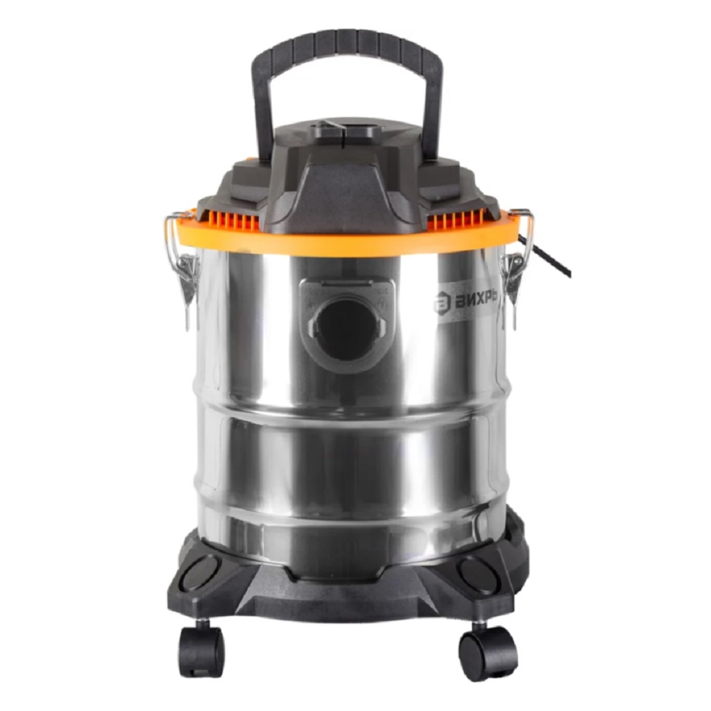 Пылесос строительный Вихрь СП-1500/20А, для сухой и влажной уборки, 1500 Вт