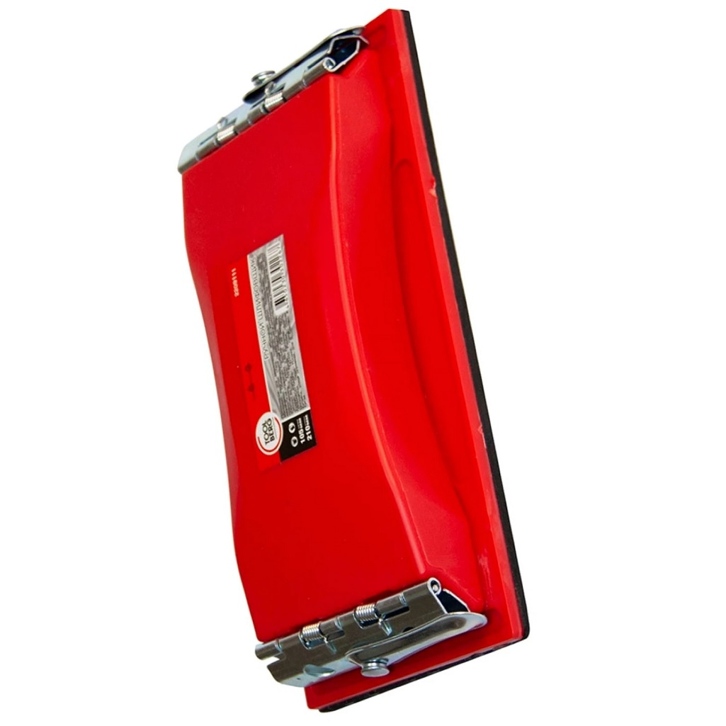 Шлифовщик ручной Toolberg 2209111, ударопрочный, размер 105х210 мм, для наждачной бумаги и сетки