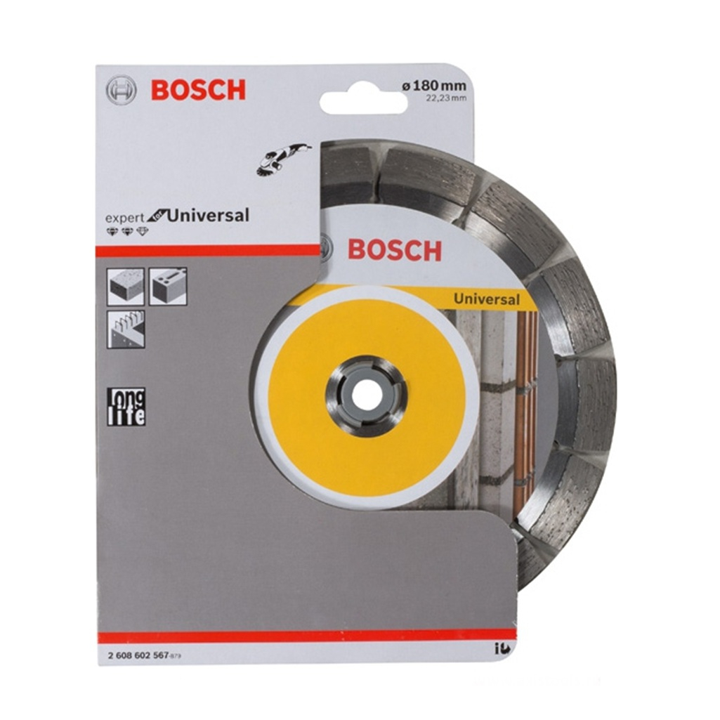 Диск алмазный Bosch Ef Universal 2608602567, универсальный, 180х2.4х22.2 мм