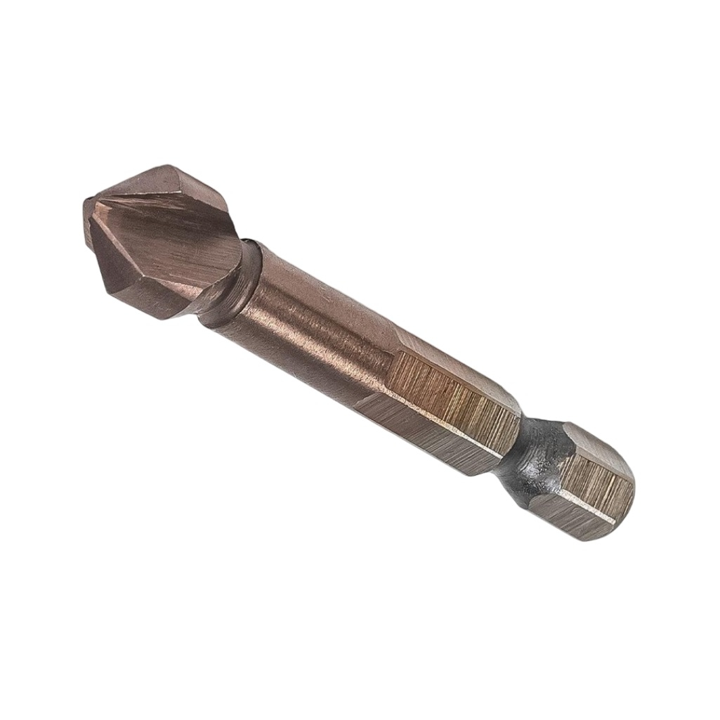 Зенкер конусный Росомаха 705505 по металлу под М5, HSS-G P6M6, Extreme COBALT 5%, 10.4x50 мм