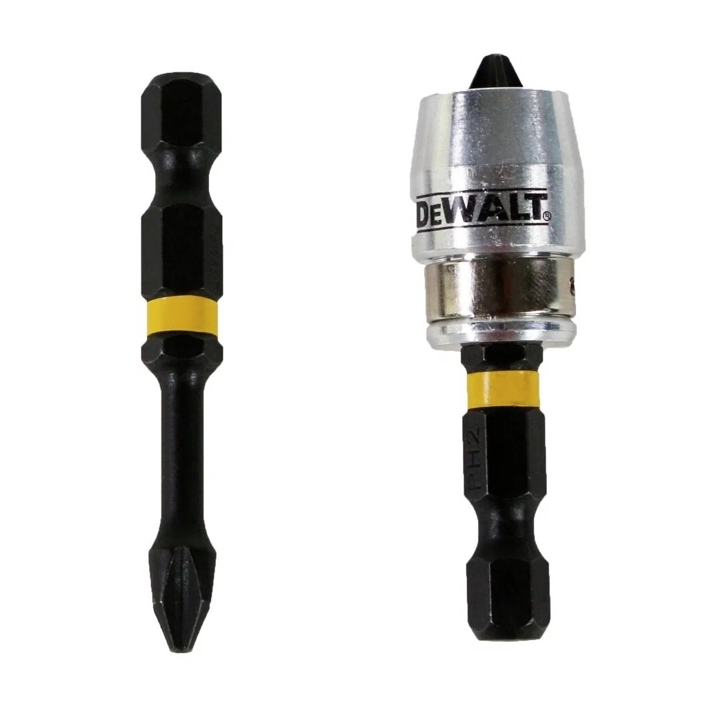 Биты с магнитным держателем DeWalt Extreme FlexTorq DT70536T, PH2, 57 мм, в наборе 2 штуки