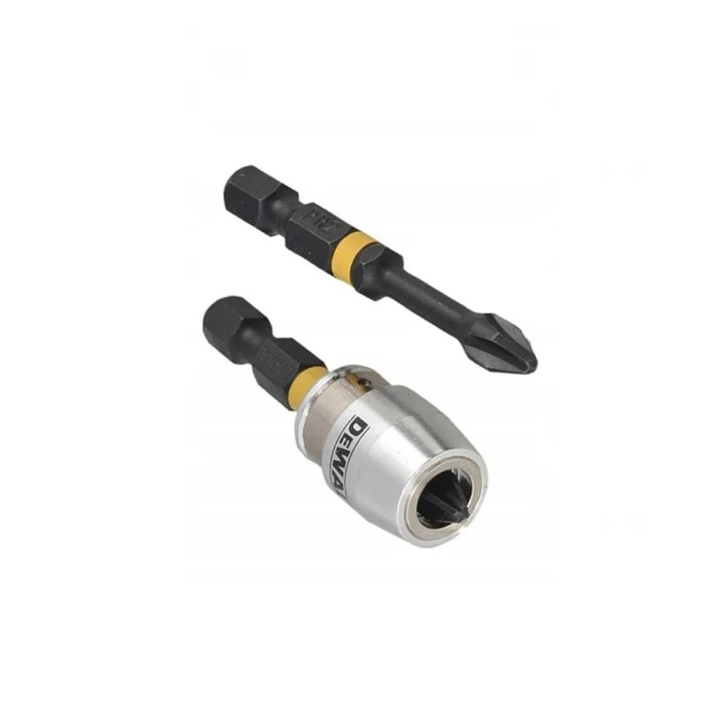 Биты с магнитным держателем DeWalt Extreme FlexTorq DT70536T, PH2, 57 мм, в наборе 2 штуки
