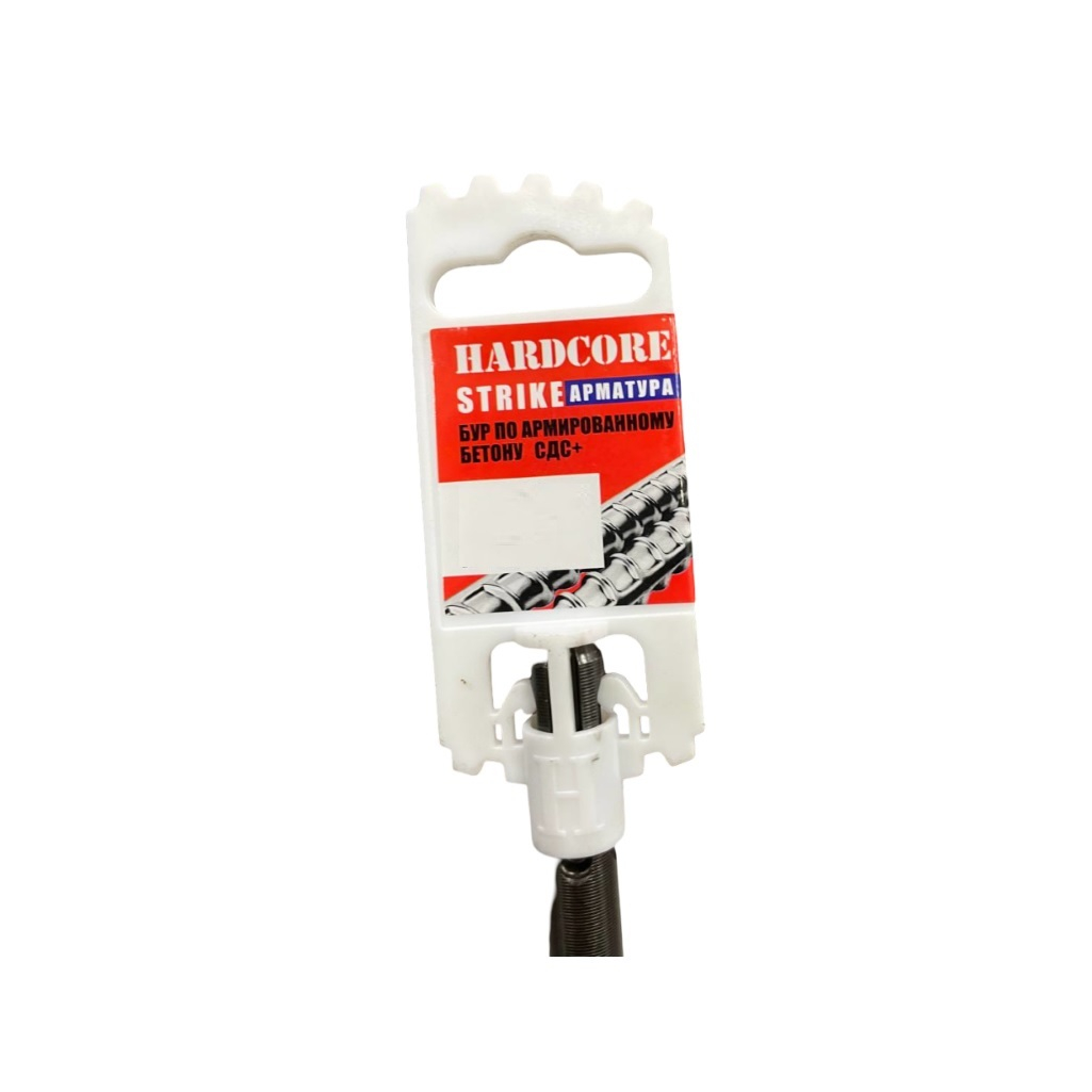 Бур по армированному бетону Hardcore 130821, хвостовик SDS-plus, 8х210 мм