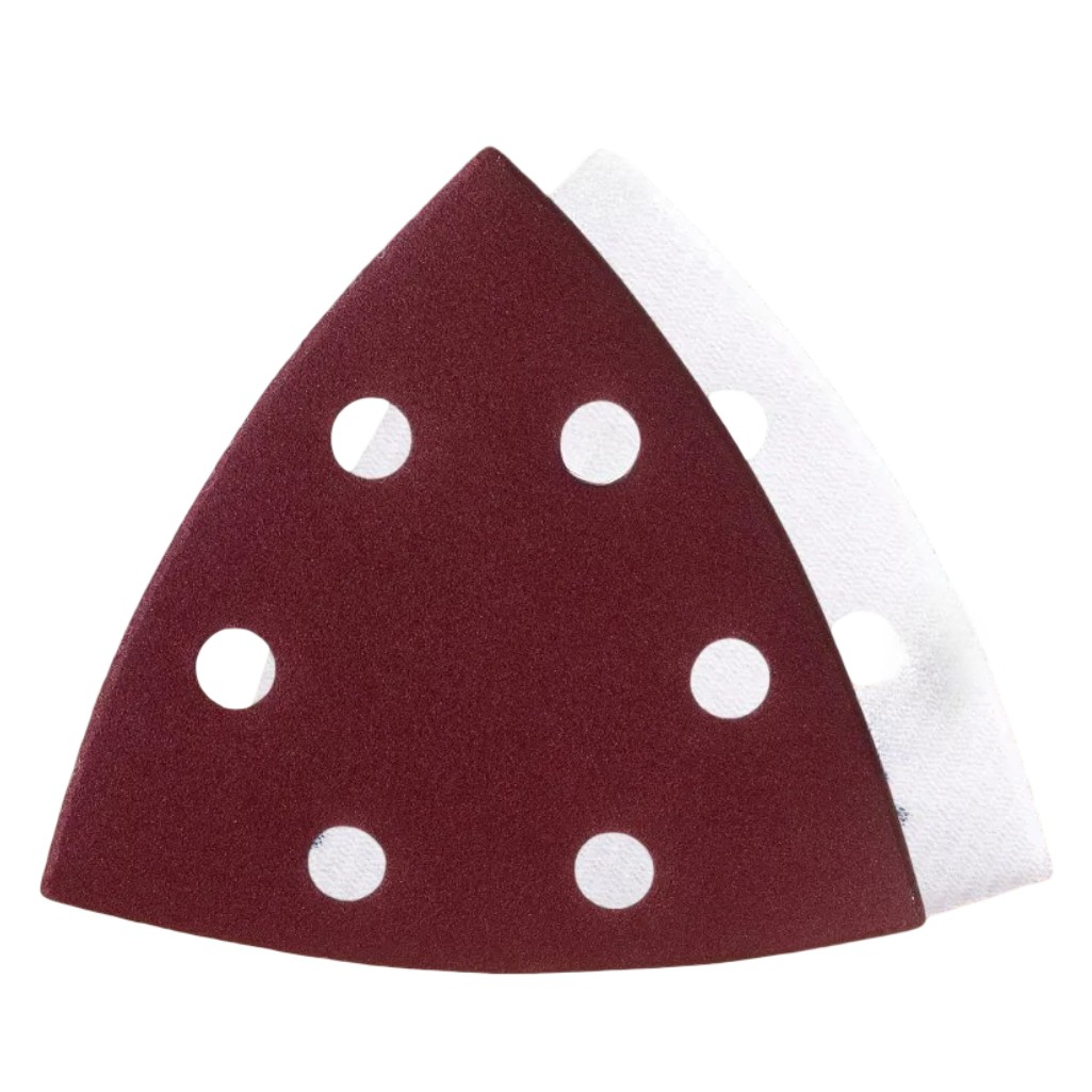 Лист шлифовальный Gepard GP5005-320, перфорированный, размер 93 мм, самоцепляющийся, Р320, в упаковке 5 шт