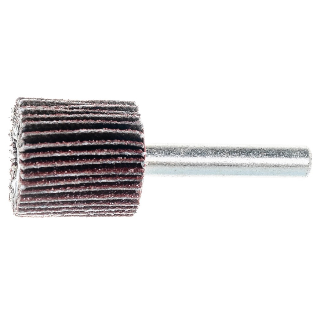 Круг лепестковый для дрели Matrix 74104, Р120, 20х20х6 мм, для обработки дерева, металла, пластика