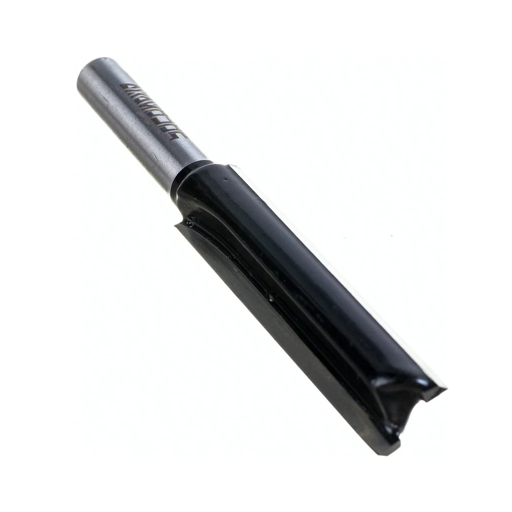 Фреза пазовая Росомаха прямая, по дереву, d8 мм, D12 мм, H50 мм, 800313