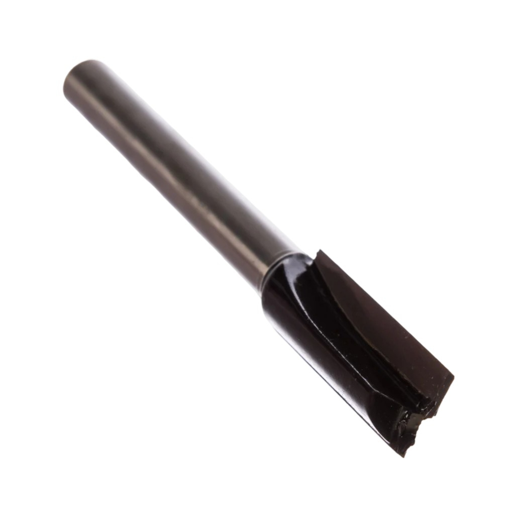 Фреза концевая Росомаха, d8 мм, D12мм, H30 мм, пазовая прямая, 800703