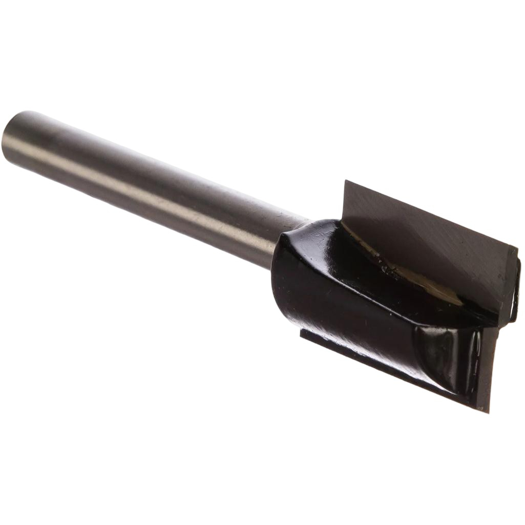 Фреза концевая Росомаха d8 мм, D20 мм, H30 мм, L60 мм, прямая пазовая, 800707