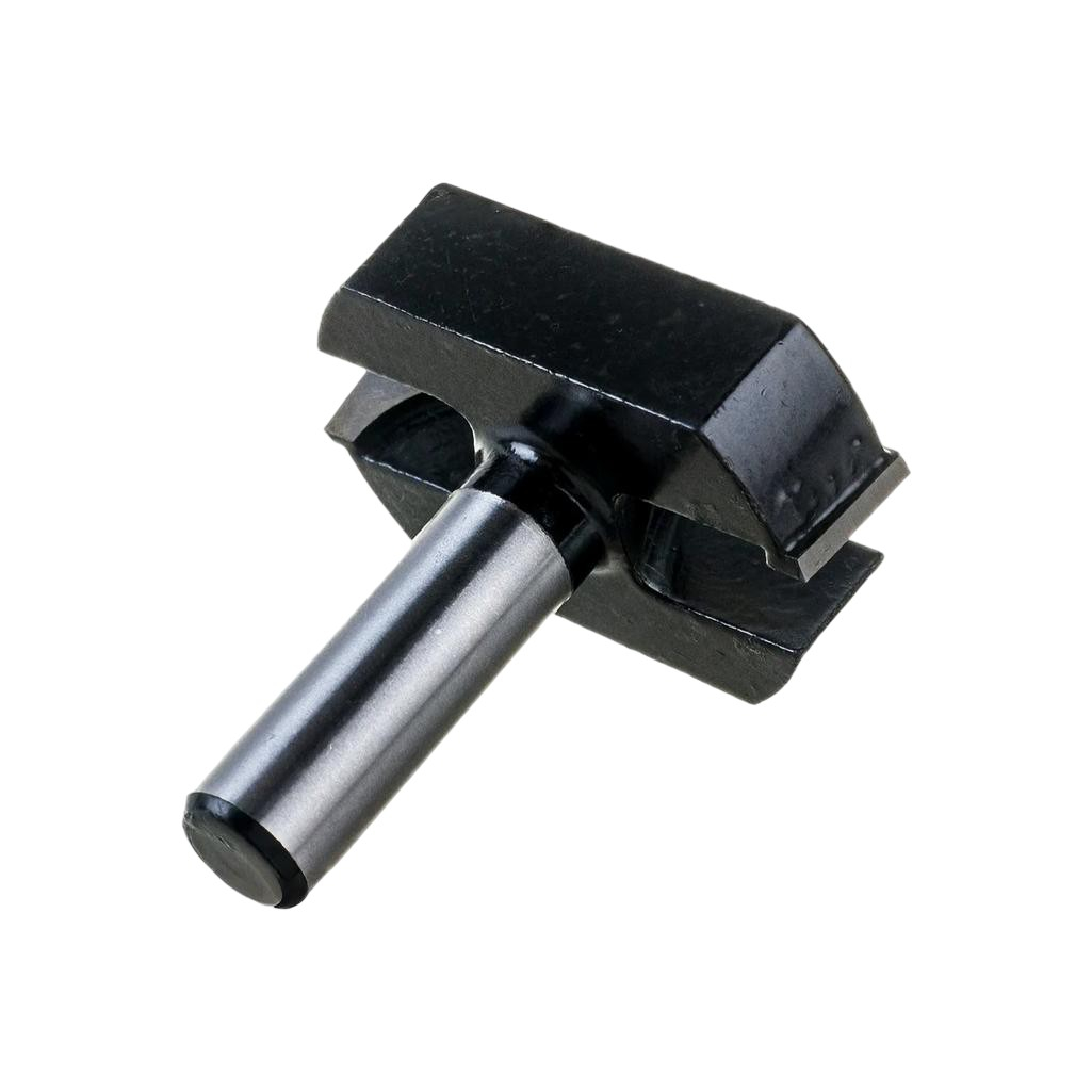 Фреза пазовая Росомаха 800715 прямая, по дереву,  d12 мм, D50 мм,  H16 мм, L40