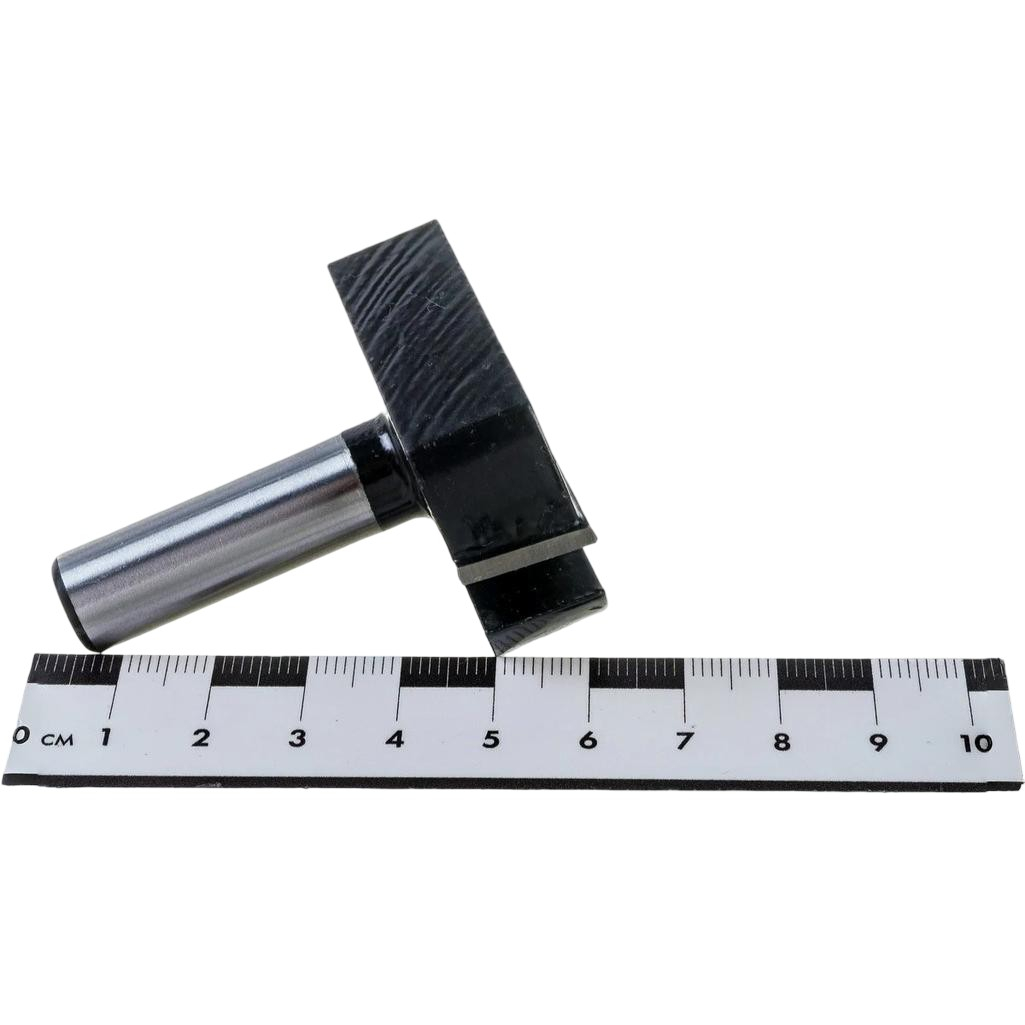 Фреза пазовая Росомаха 800715 прямая, по дереву,  d12 мм, D50 мм,  H16 мм, L40