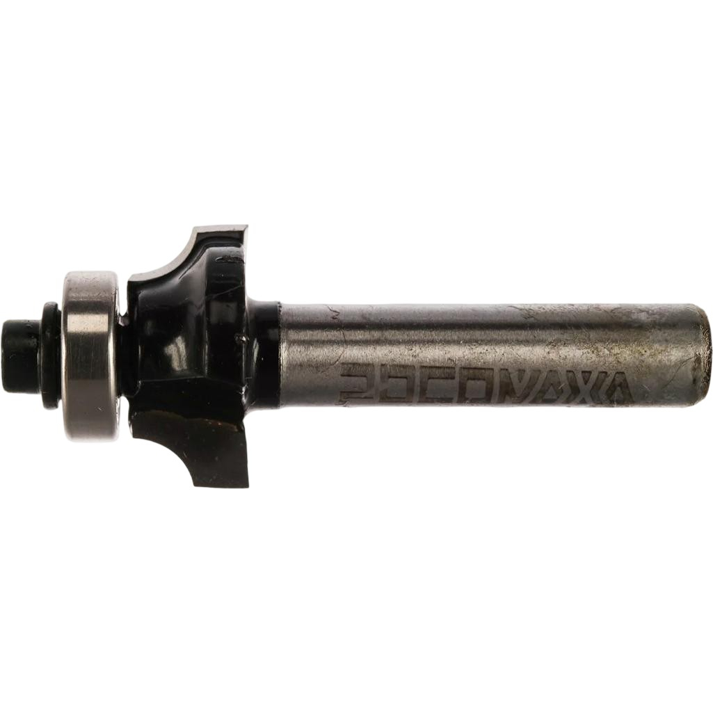 Фреза кнцевая Росомаха d8 мм, D20 мм, H8 мм, R4 мм, кромочная с нижним подшипником, 801704