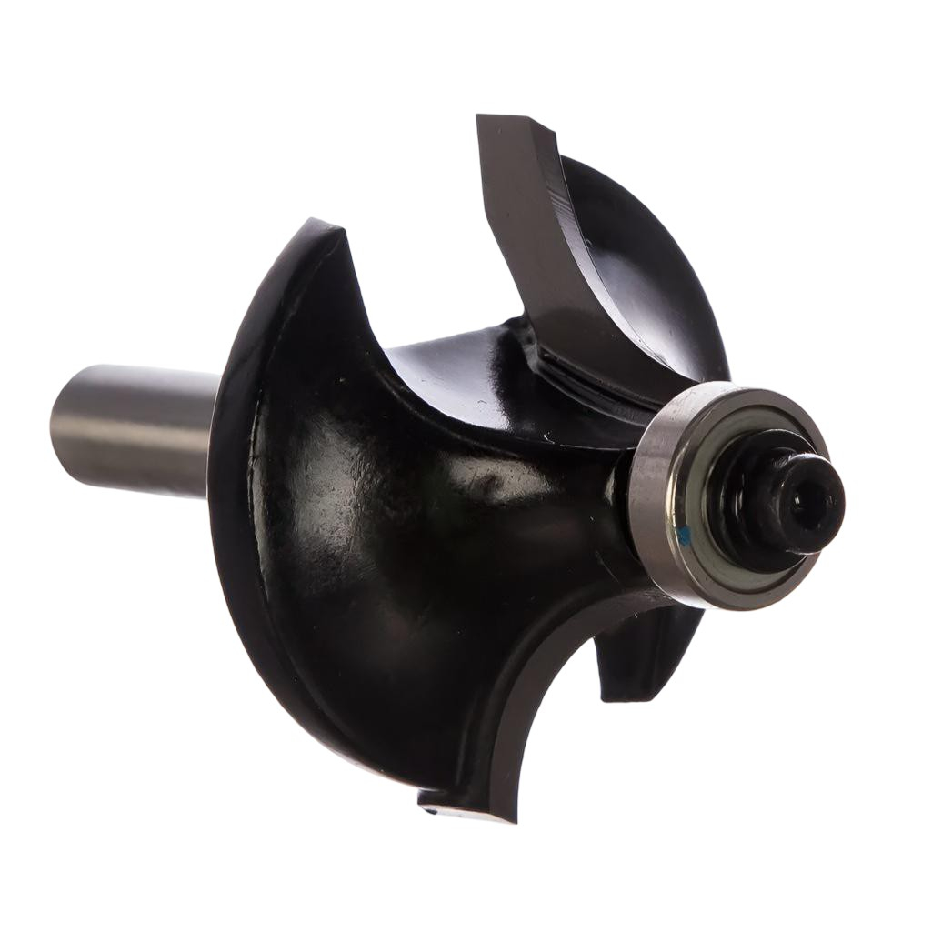 Фреза концевая Росомаха d8 мм, D42 мм,  H22 мм, кромочная с нижним подшипником, 801711