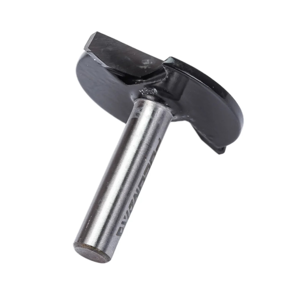 Фреза пазовая Росомаха галтельная, V-образная, по дереву d8 мм, D40 мм, H9 мм, 800410