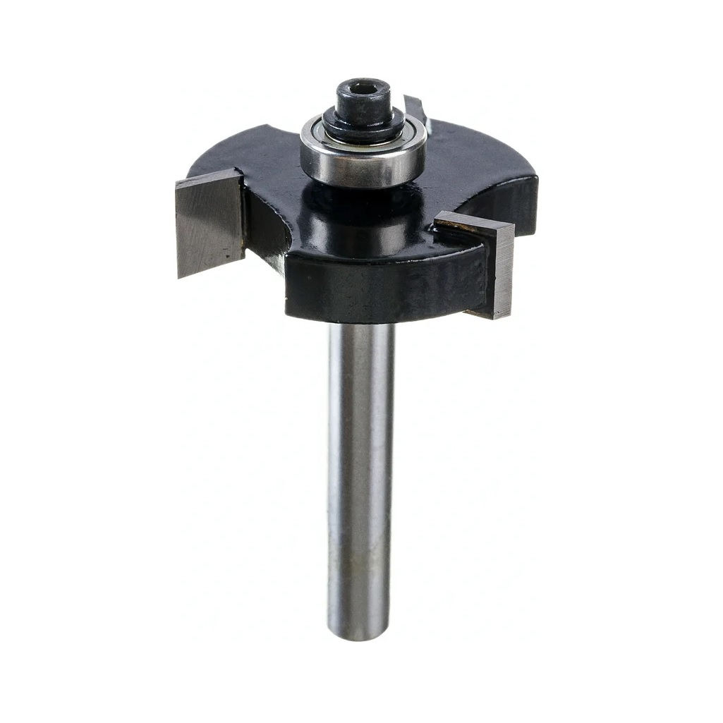 Фреза кромочная Росомаха, d8 мм, D40 мм, H10 мм, L50, фальцевая, 802317