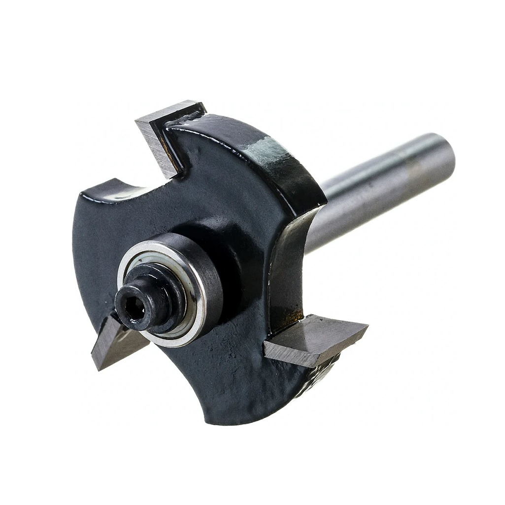 Фреза кромочная Росомаха, d8 мм, D40 мм, H10 мм, L50, фальцевая, 802317