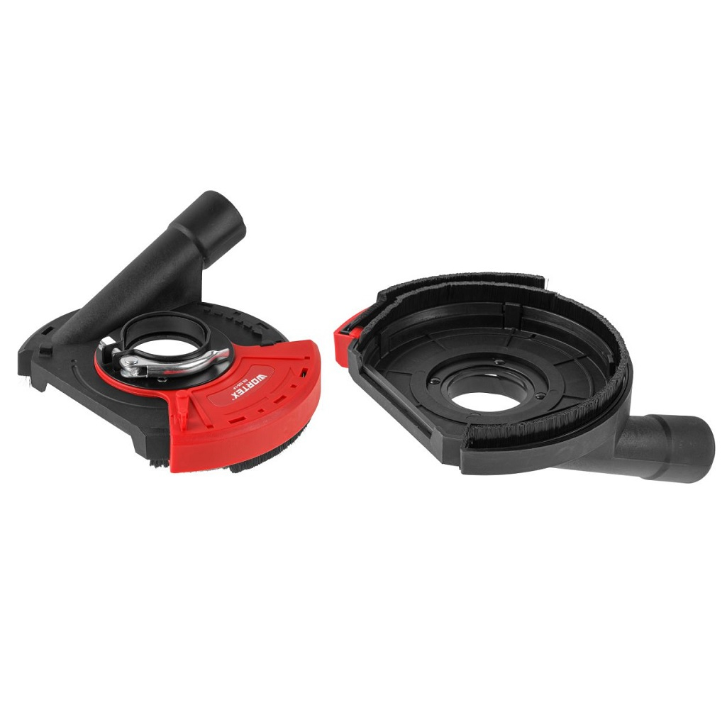 Кожух вытяжной для УШМ Wortex DS 125-1 P, 2318092, с пылеотводом