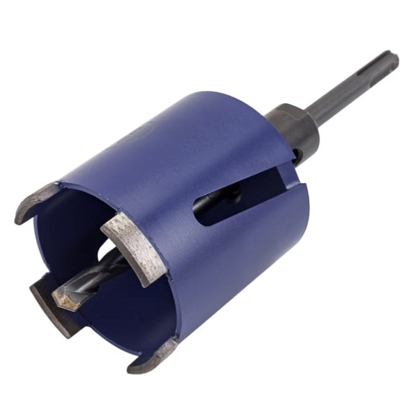 Коронка алмазная по армированному бетону СТРОНГ инструмент  СТК-06400072 SDS+ 72мм