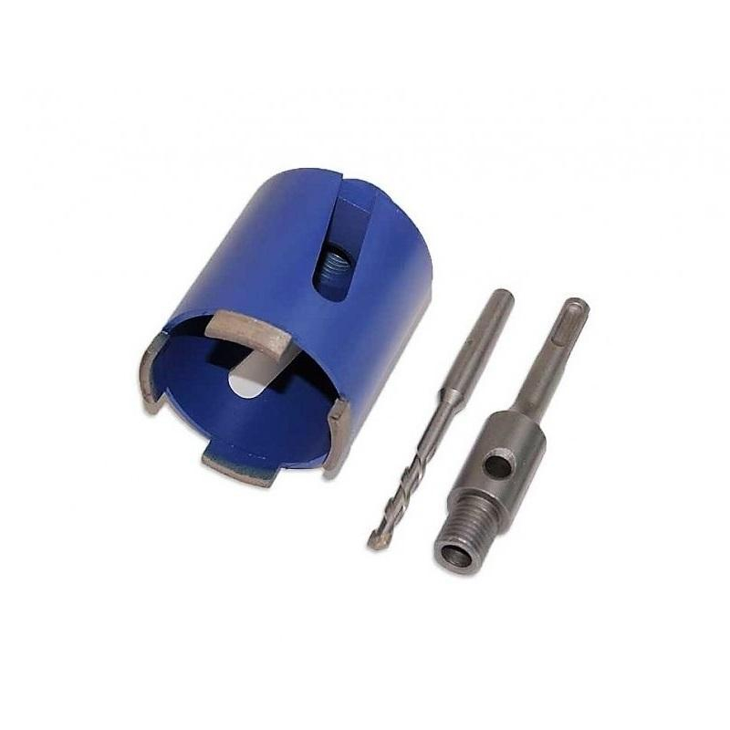 Коронка алмазная СТРОНГ инструмент СТК-06400065 по армированному бетону SDS+ 65 мм