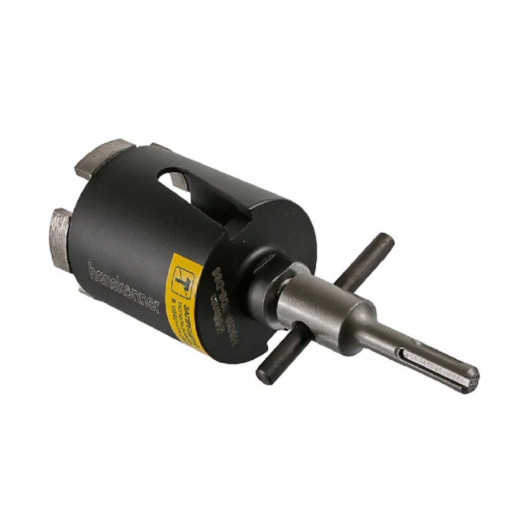 Коронка алмазная Hanskonner H9018-SDS-D68, по армированному бетону, 68 мм